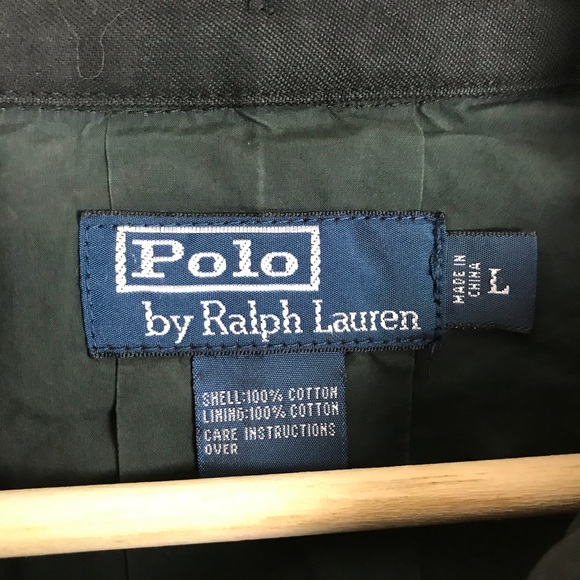 Vintage 1990s Ralph Lauren RL Military Jacket
